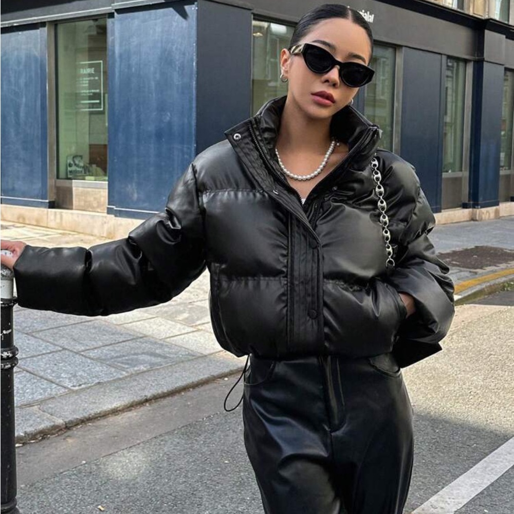 Puffer Button Jacket ❤️ - Picture 4 of 6